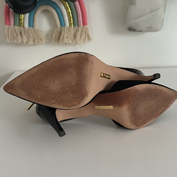 Louise et Cie Black Pointed Toe Heels - Picture 5 of 5